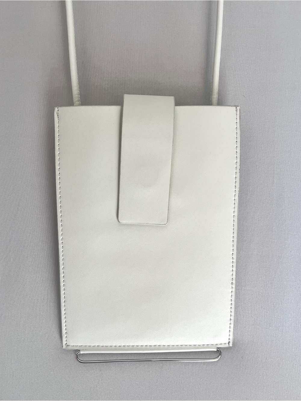 RIM.ARK Japanese Minimalist Ivory Crossbody Bag Smartphone Pouch